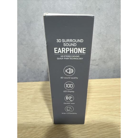 Model M75 3D Bluetooth Surround Sound Earbuds/earphones Brand New OPEN BOX - Picture 3 of 8